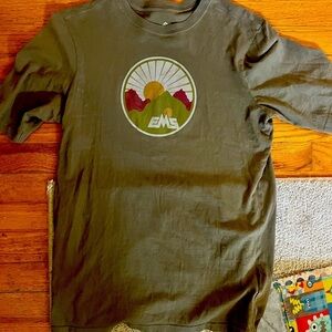 EMS Graphic T-Shirt in Olive Green